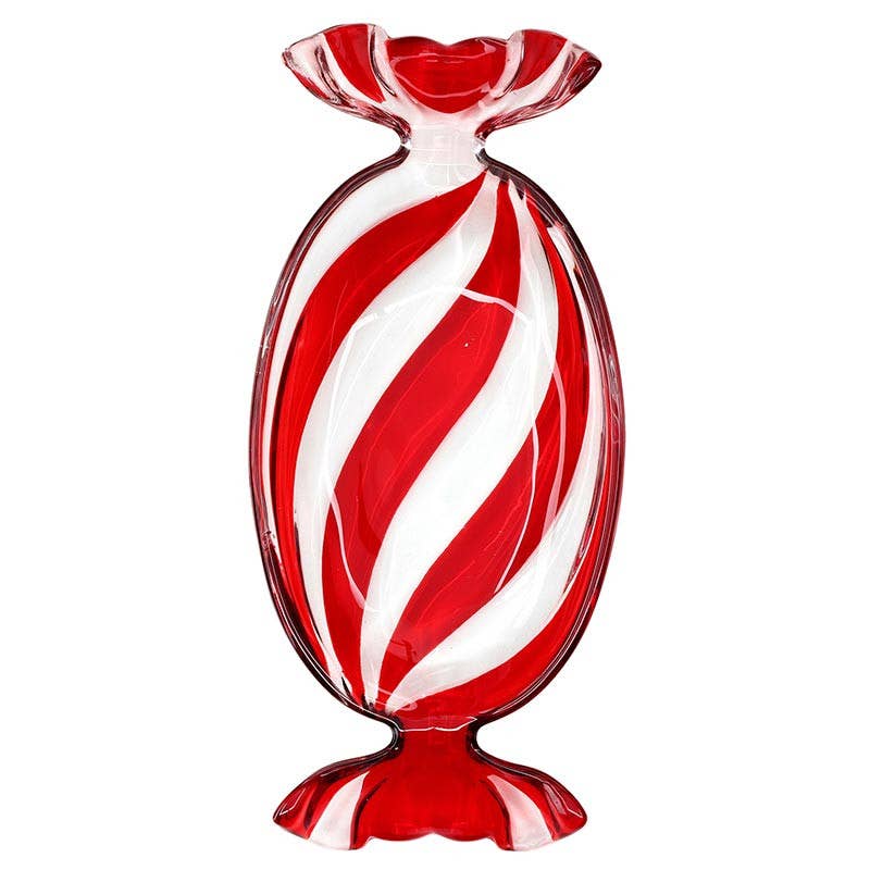 Peppermint Twist Candy Tray - Medium