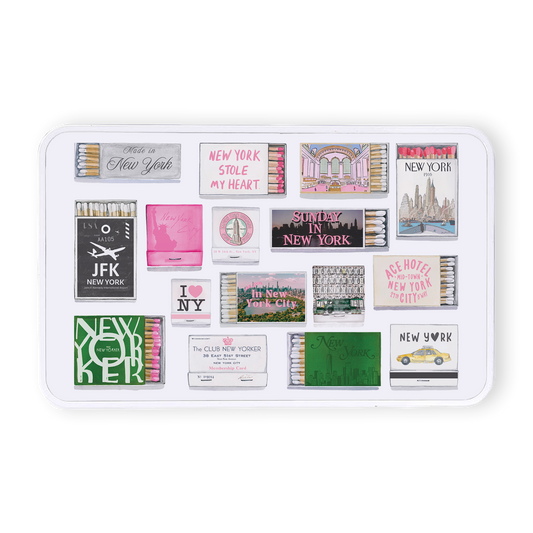 New York Matches Metal Treasure Box