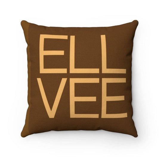 Ell Vee Decorative Throw Pillow - 18 × 18 Inches