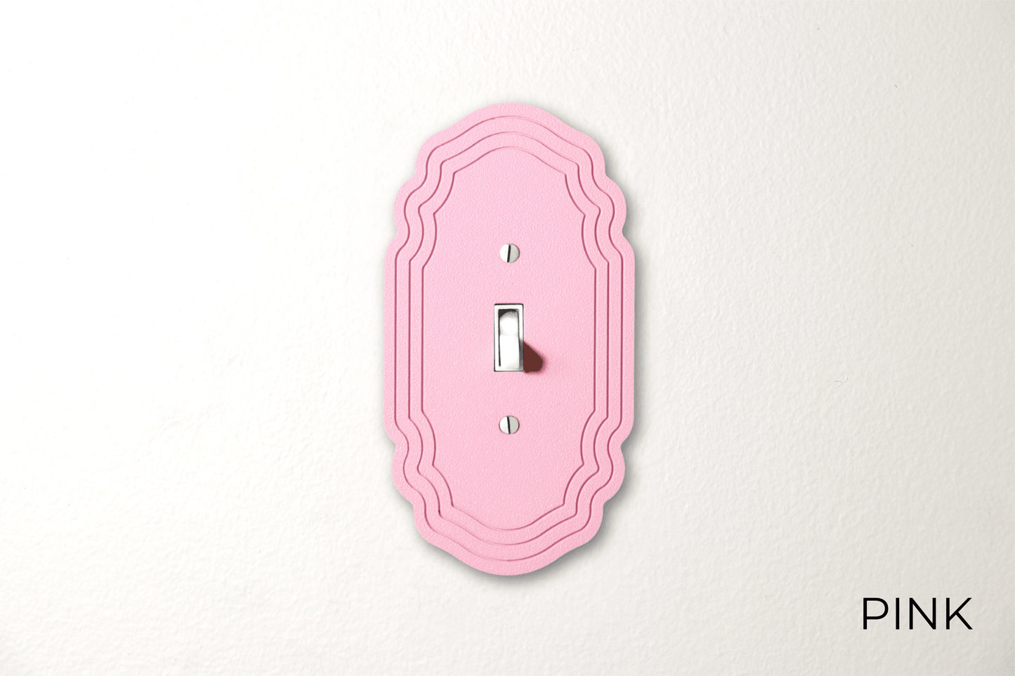 Victorian Heritage Light Switch Cover, Traditional Plate