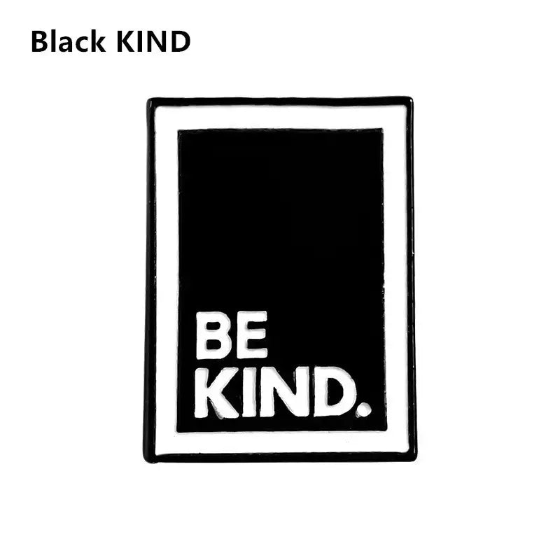 Kindness Pins: BE A NICE HUMAN Backpack/Bag/Clothing