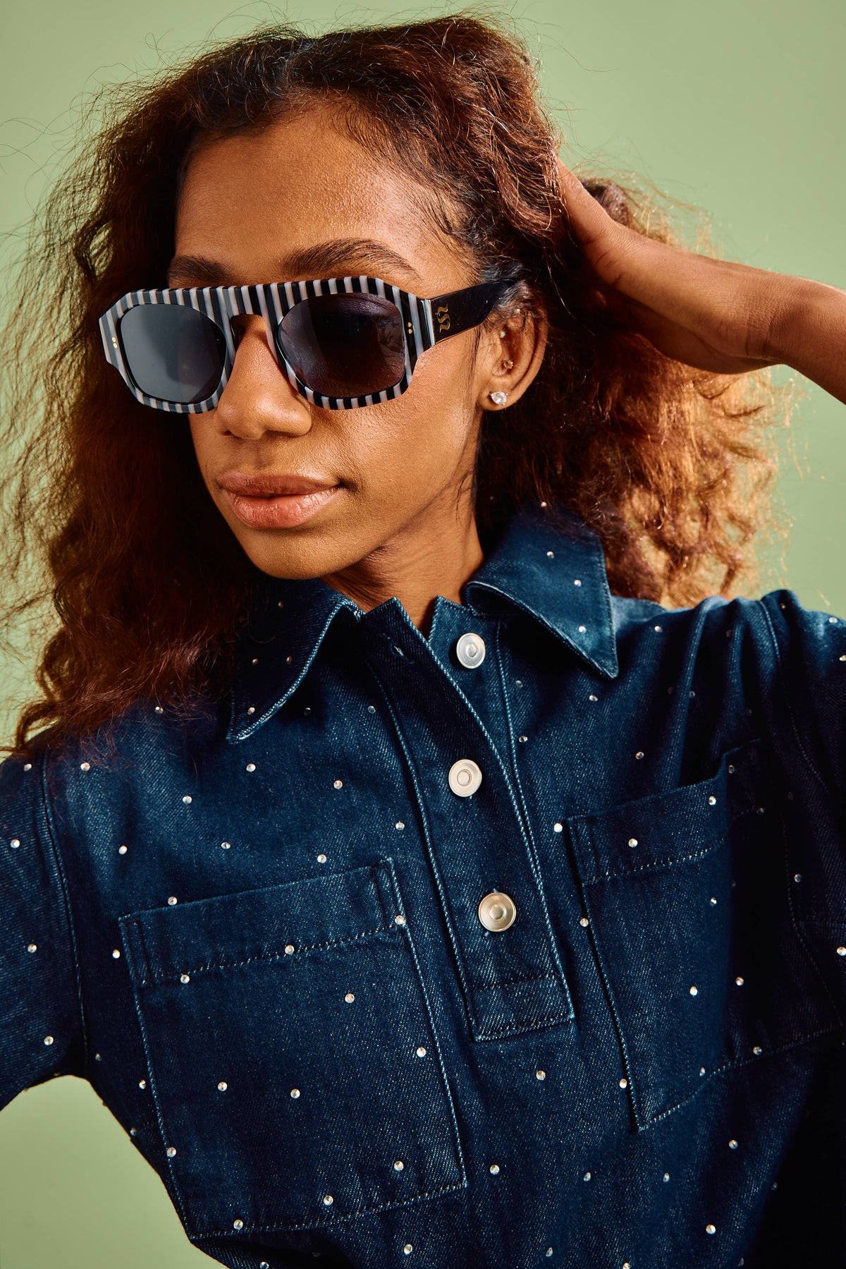 SARDINE - Louie - Front Row Aviator Sunglasses 