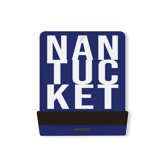 Nantucket Lucite Matchbook Christmas Ornament