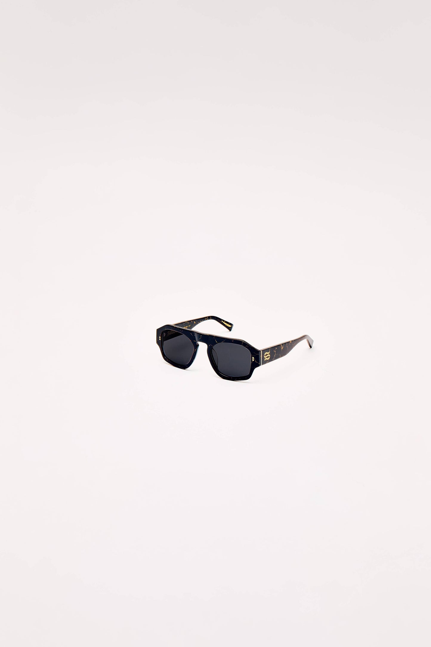 SARDINE - Louie - Nouveau Noir Aviator Sunglasses