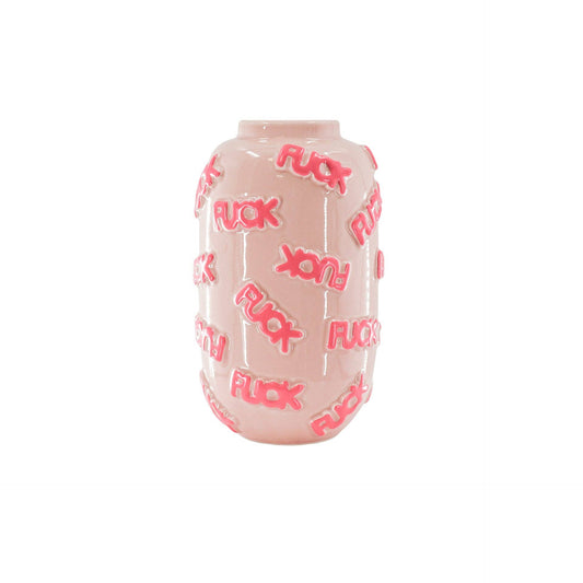 F-word Vase  - Ceramics  - Pink  - 17x17x27cm