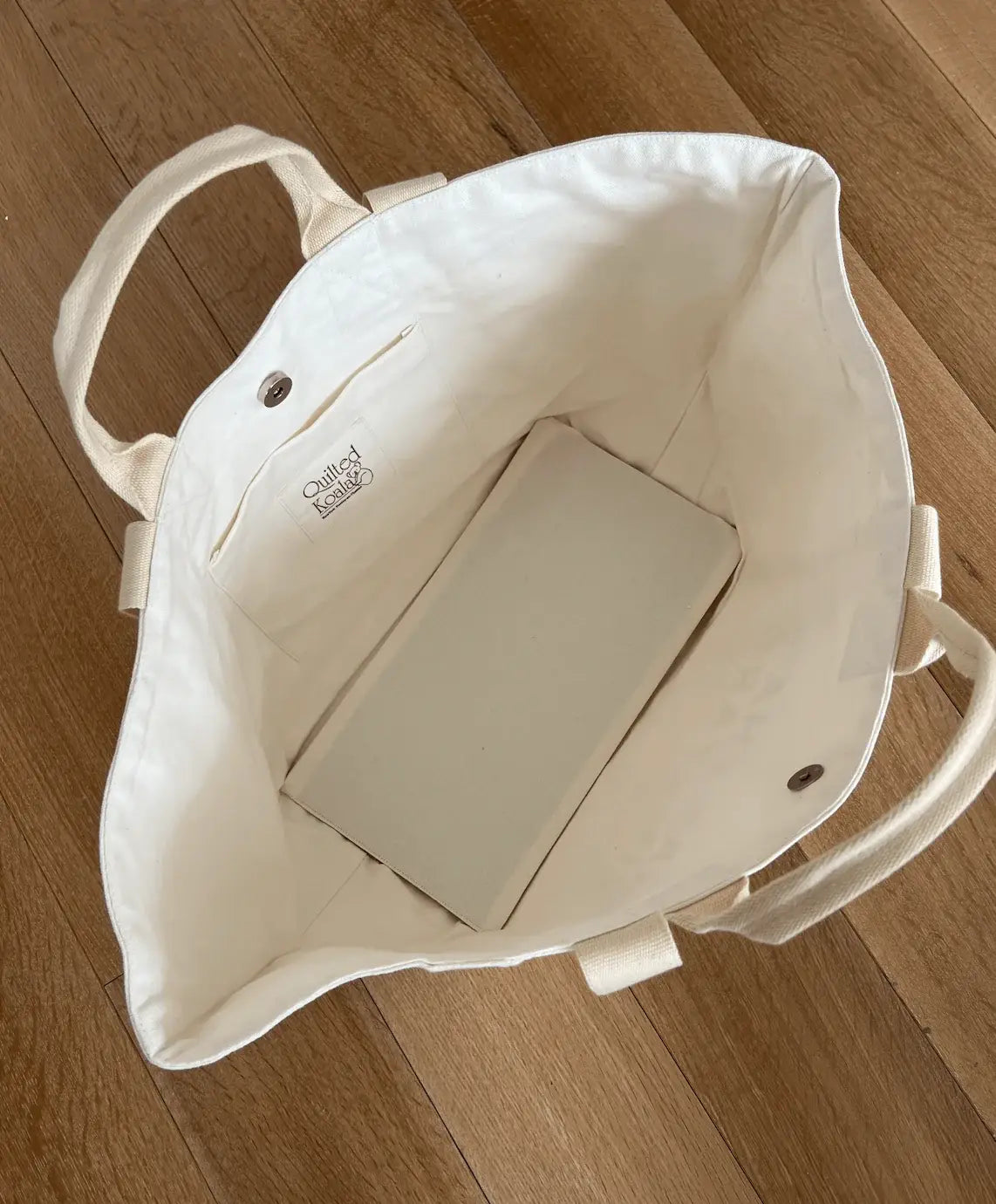 Custom White Chelsea Bag by Paulette Home