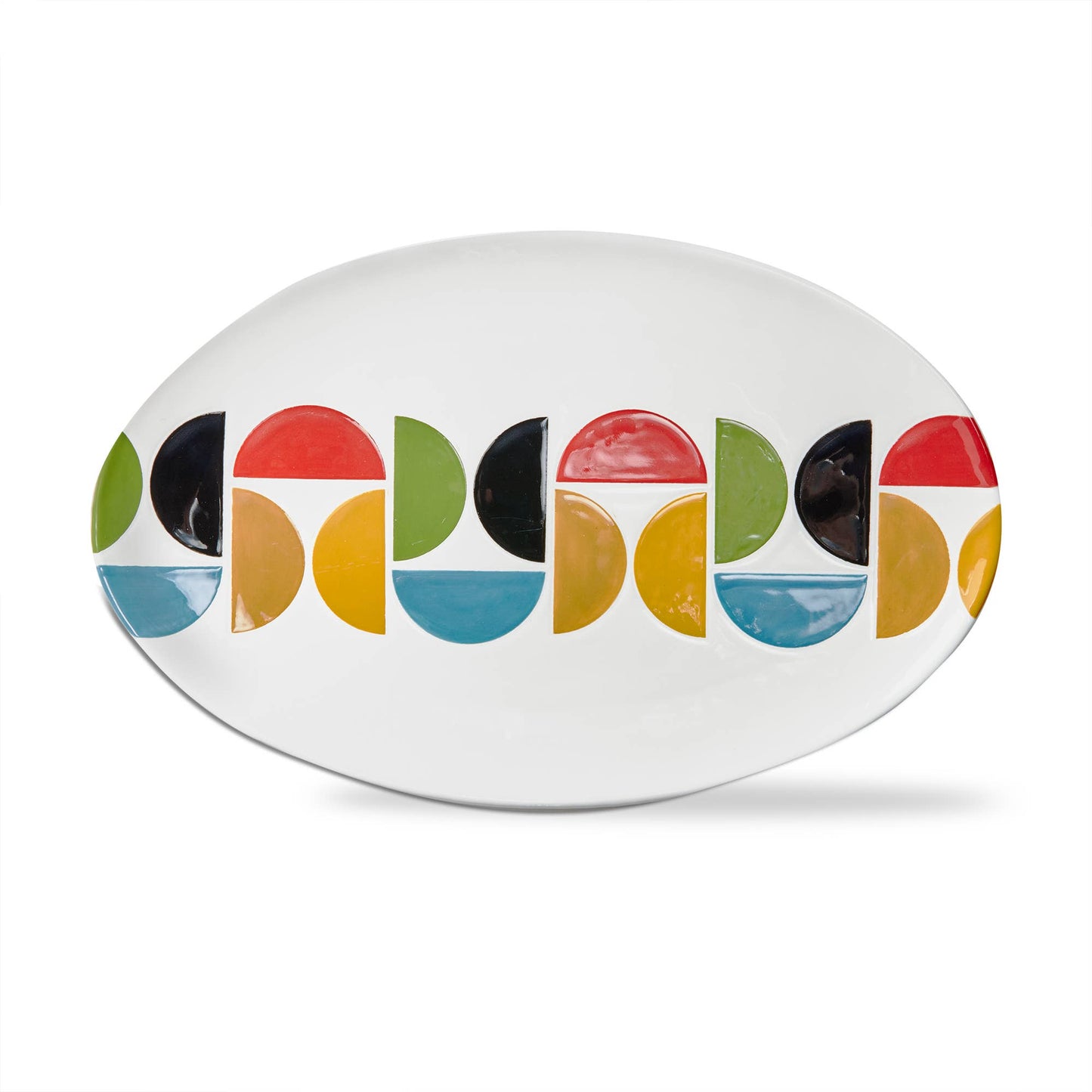 Knoll Everyday Multi Earthenware Oval Platter