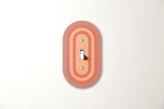 Rustic Ember Light Switch Cover
