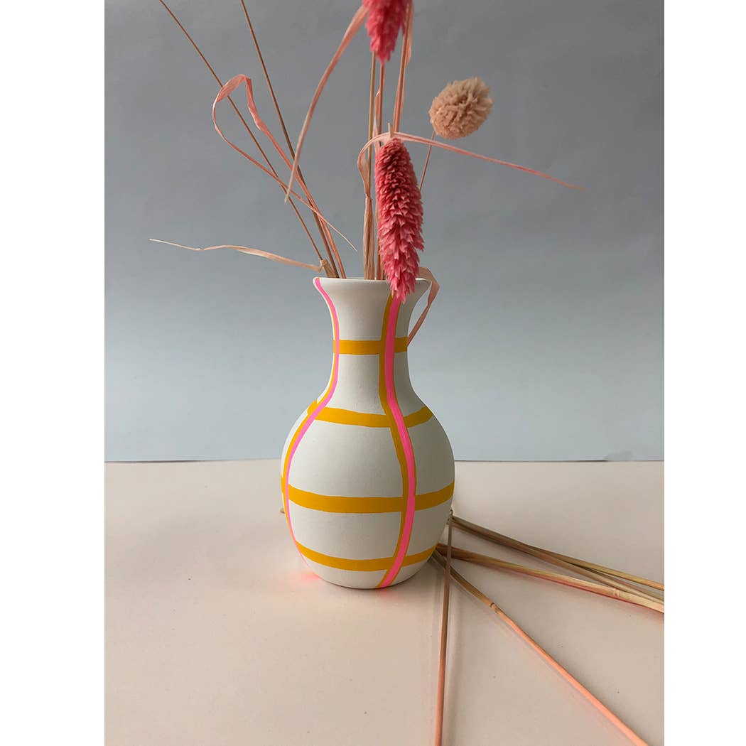 VASE - PLAID