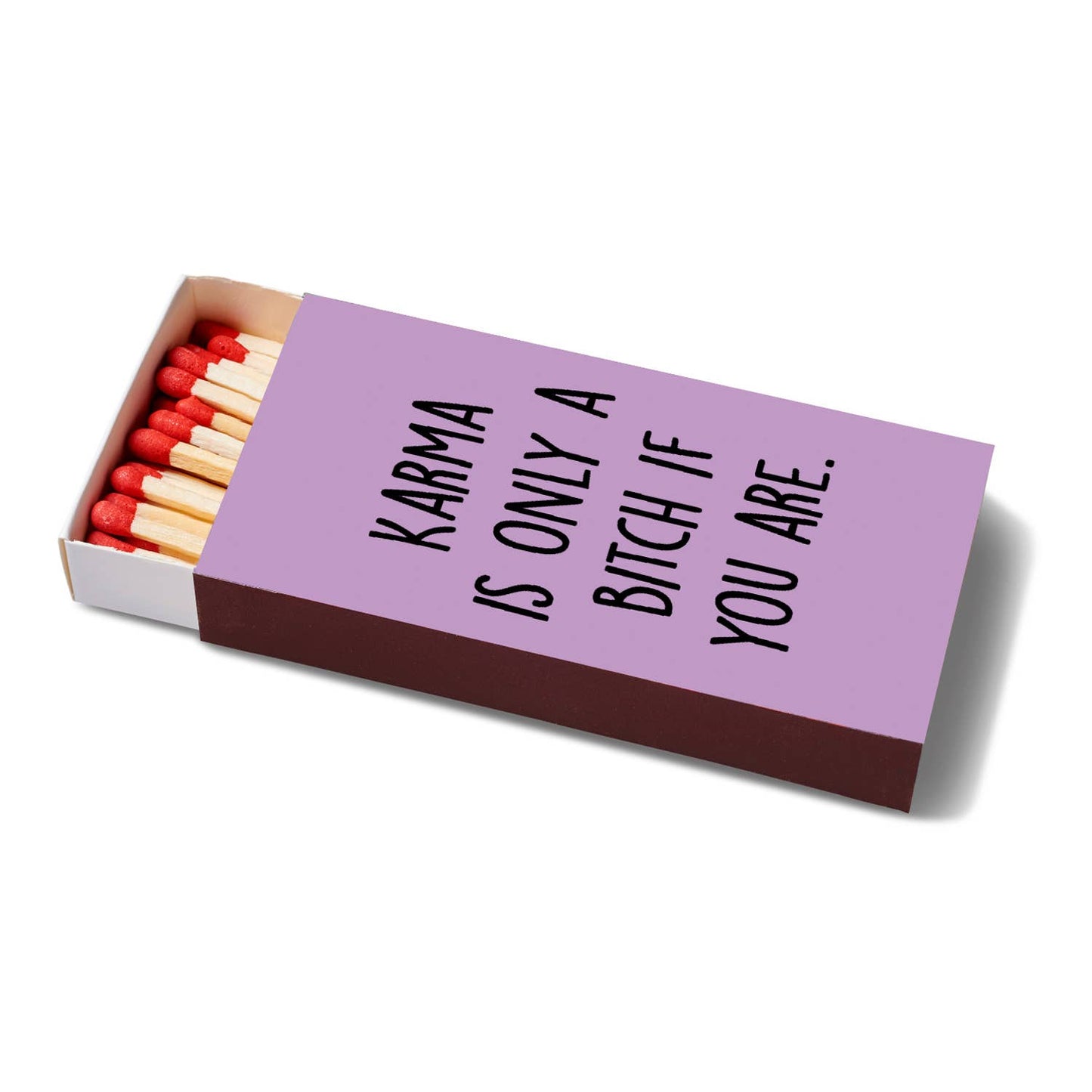 Funny Matchbox | Karma Quote Box Matches