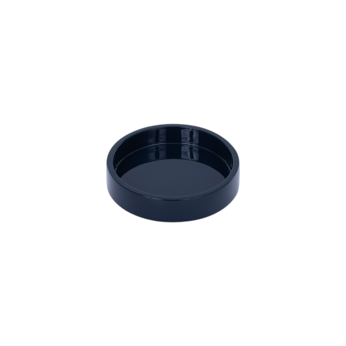 Handmade, Lacquered Round Tray - Mini
