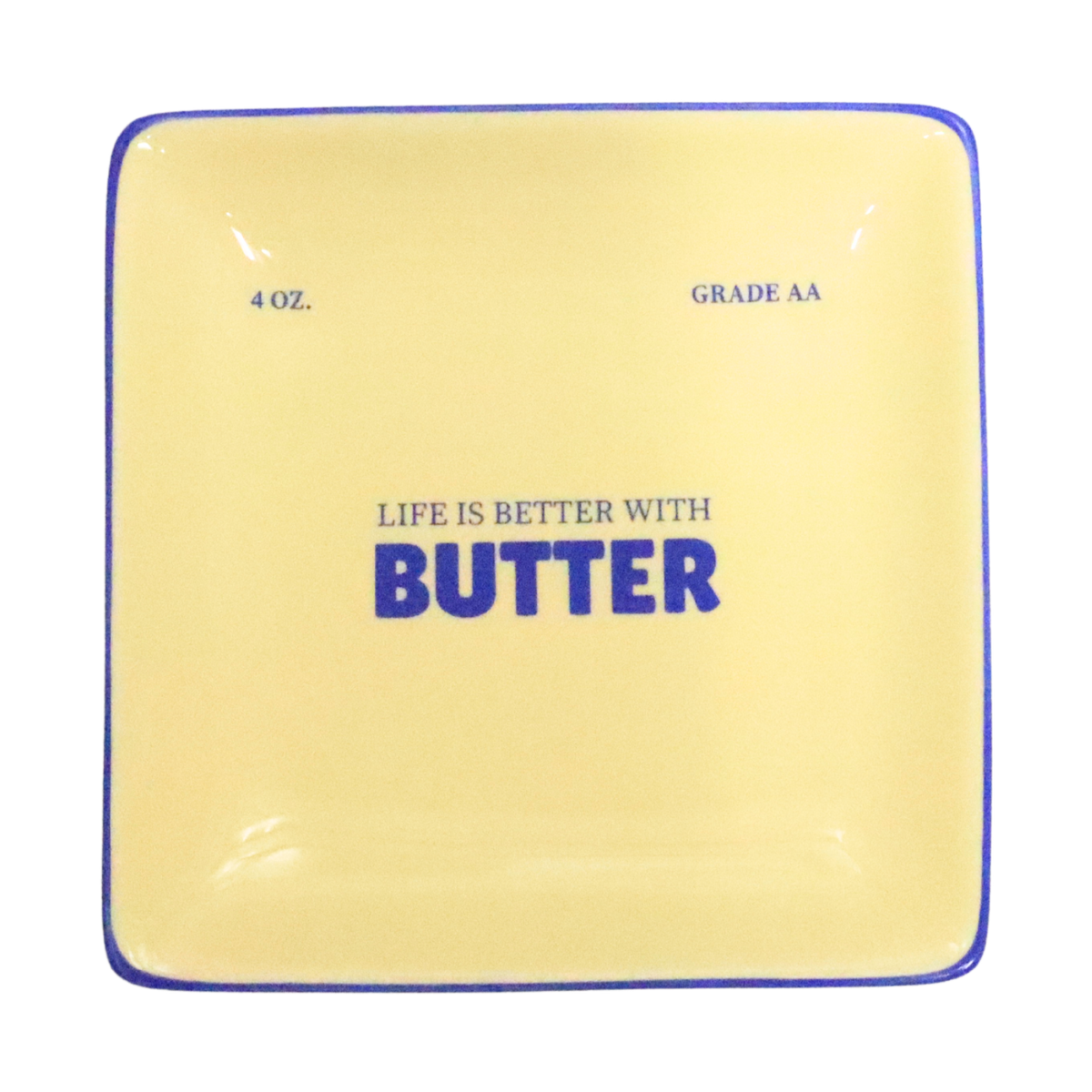 Square Trinket Tray Life Is Better With Butter