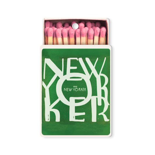 The New Yorker Lucite Matchbook Christmas Ornament