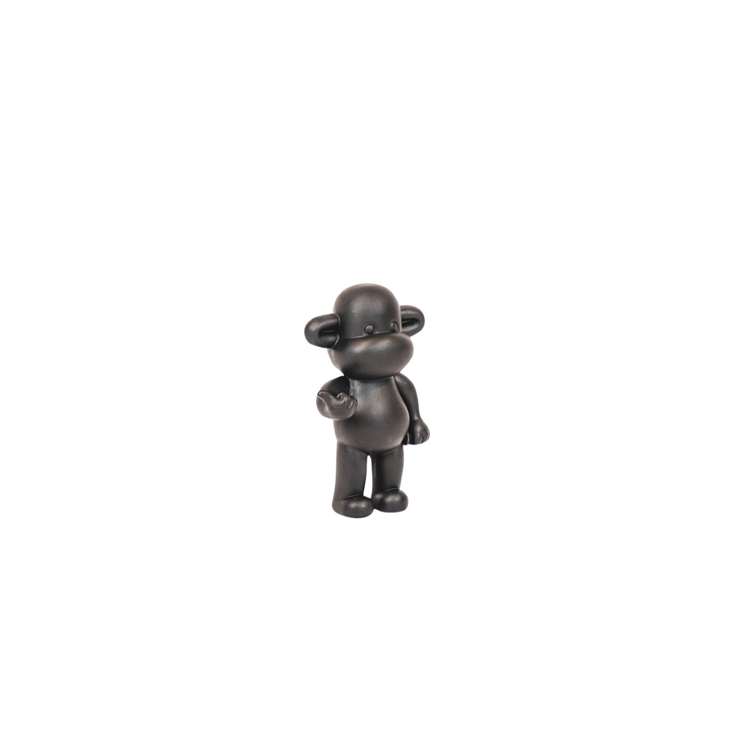 Figurine - Hang Loose Monkey Figurine 'The Legend' - Black - 11x7x19cm