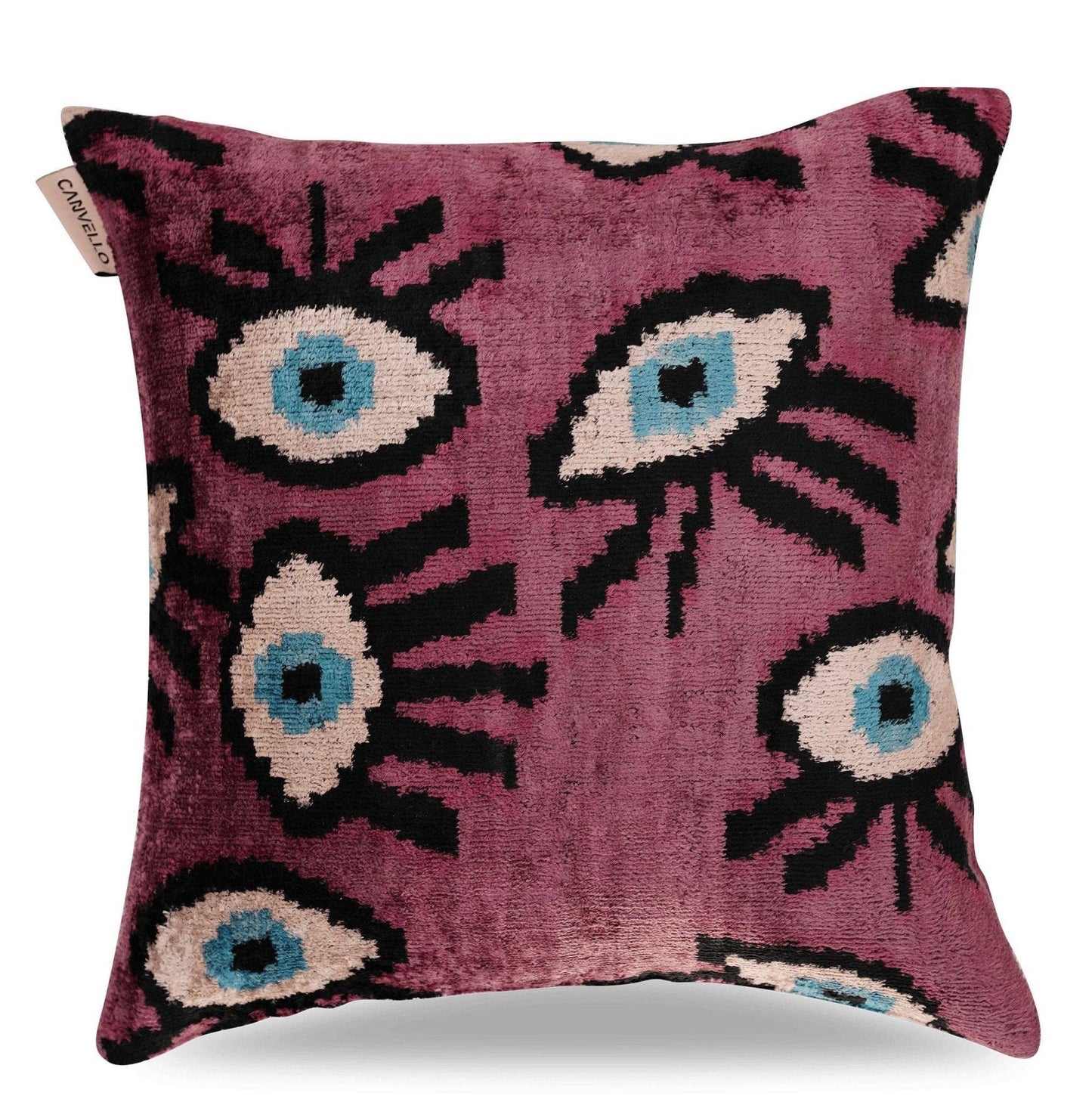 Canvello Handmade Luxury Velvet Silk Evil Eye