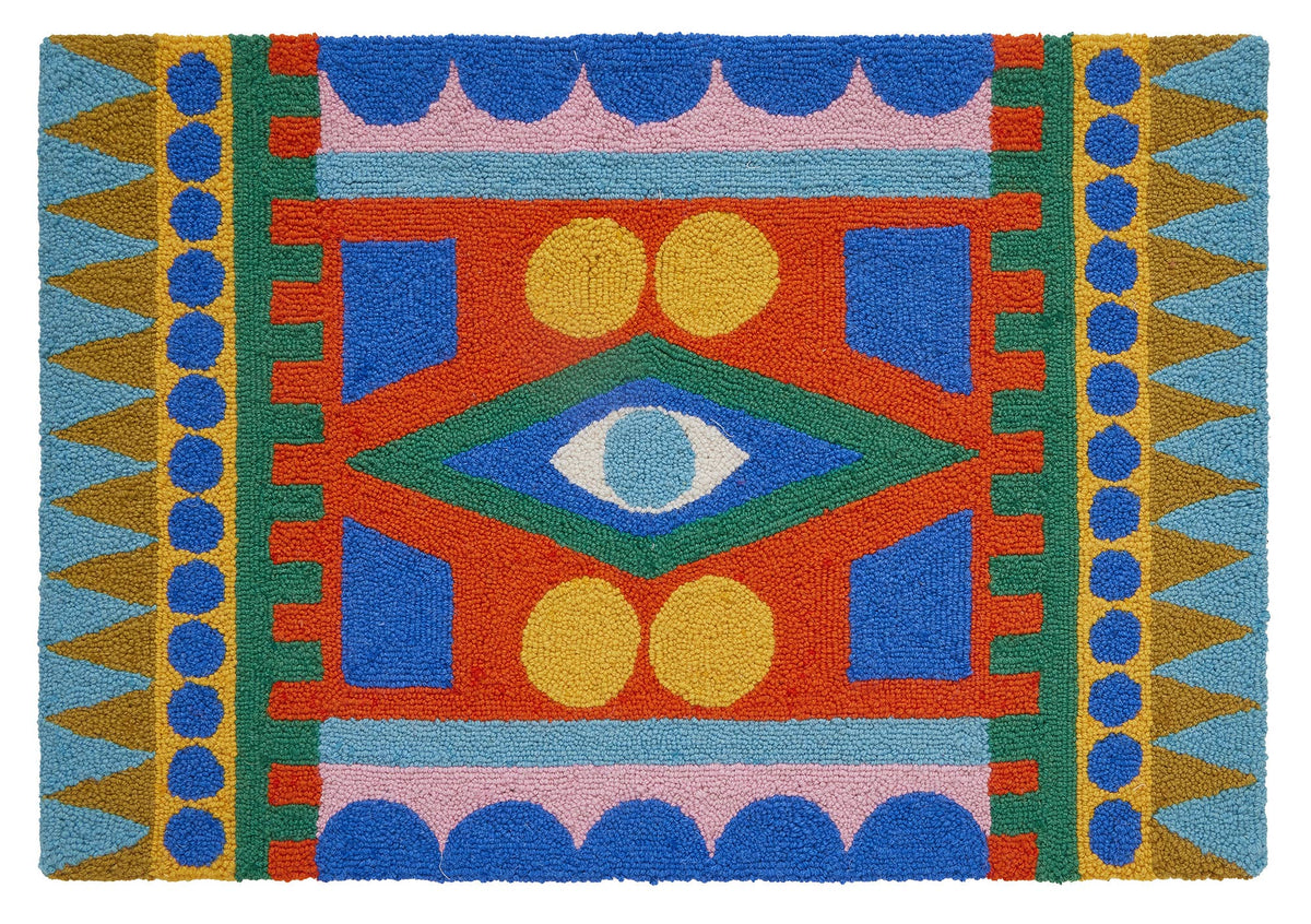 The Eye Hook Rug - Elizabeth Olwen