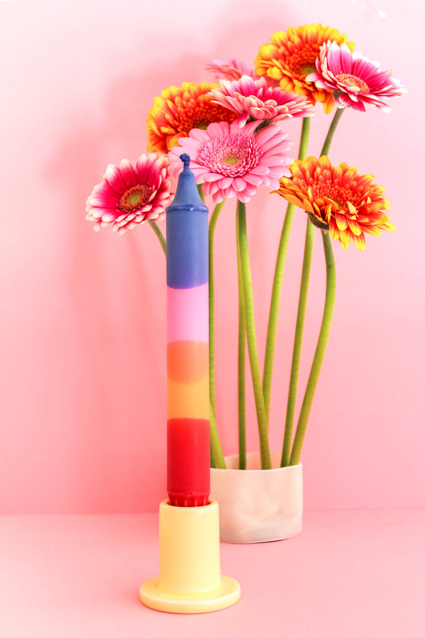 Taper candles- Summer Party / Sunrise Glow