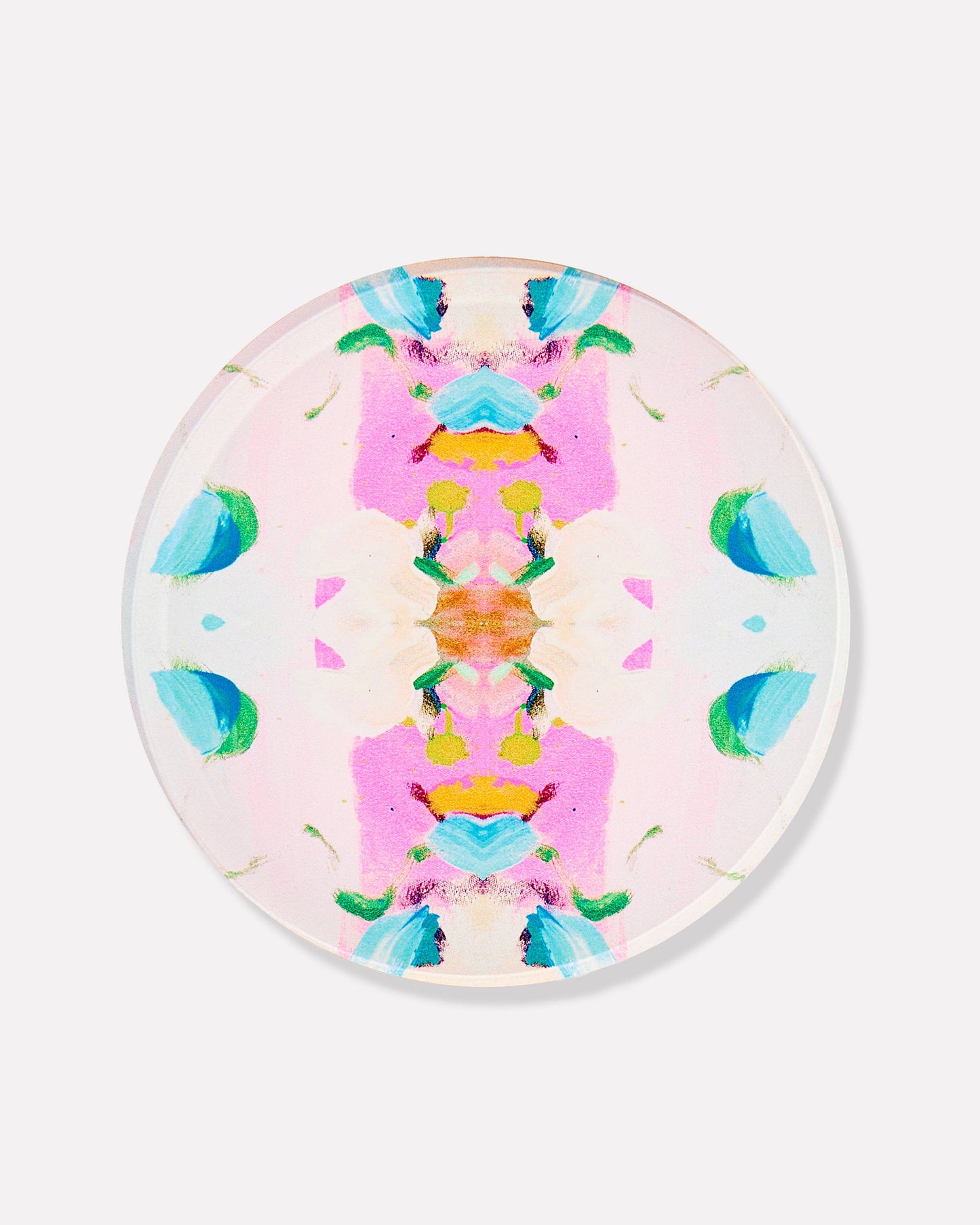 Monets Garden Pink Coaster | Laura Park Designs x Tart