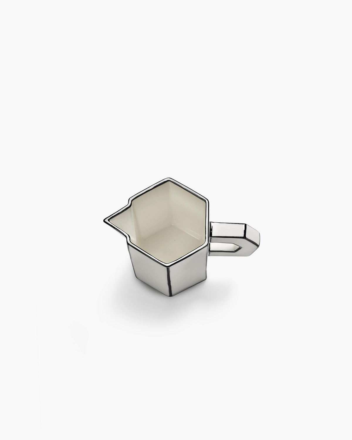 SERAX Carte Blanche Porcelain Jug - White & Black