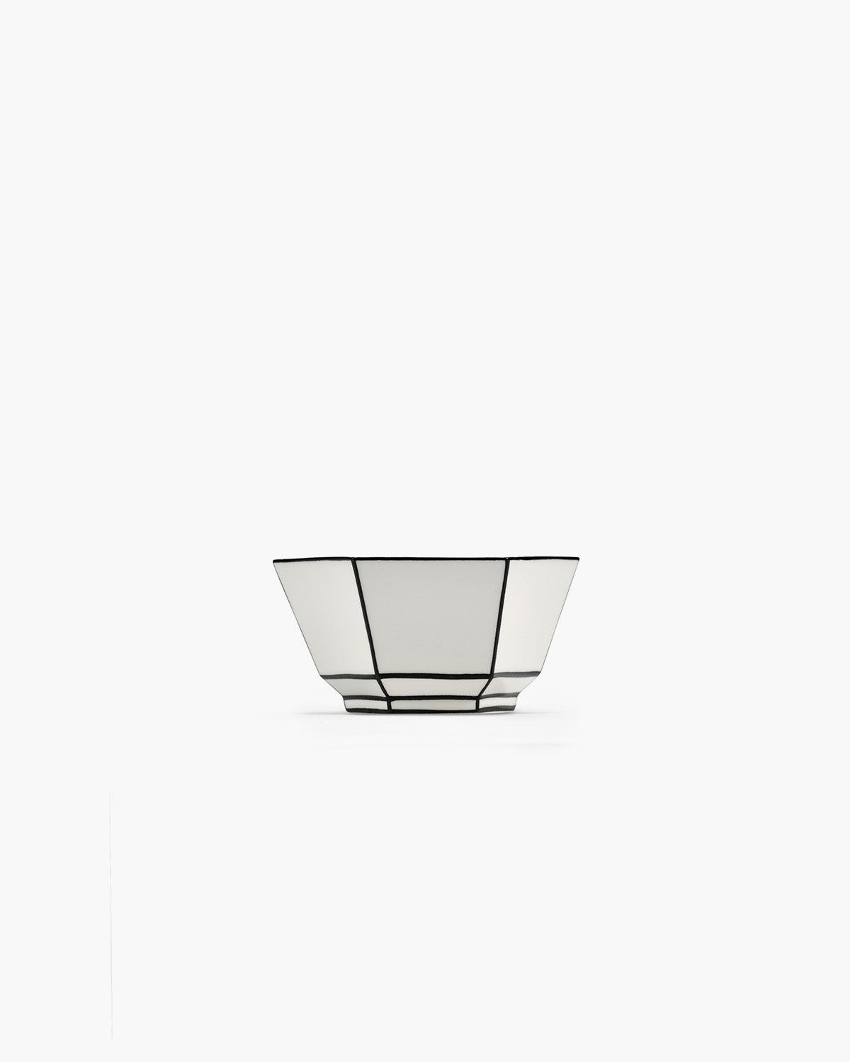SERAX Carte Blanche Breakfast Bowl - White & Black