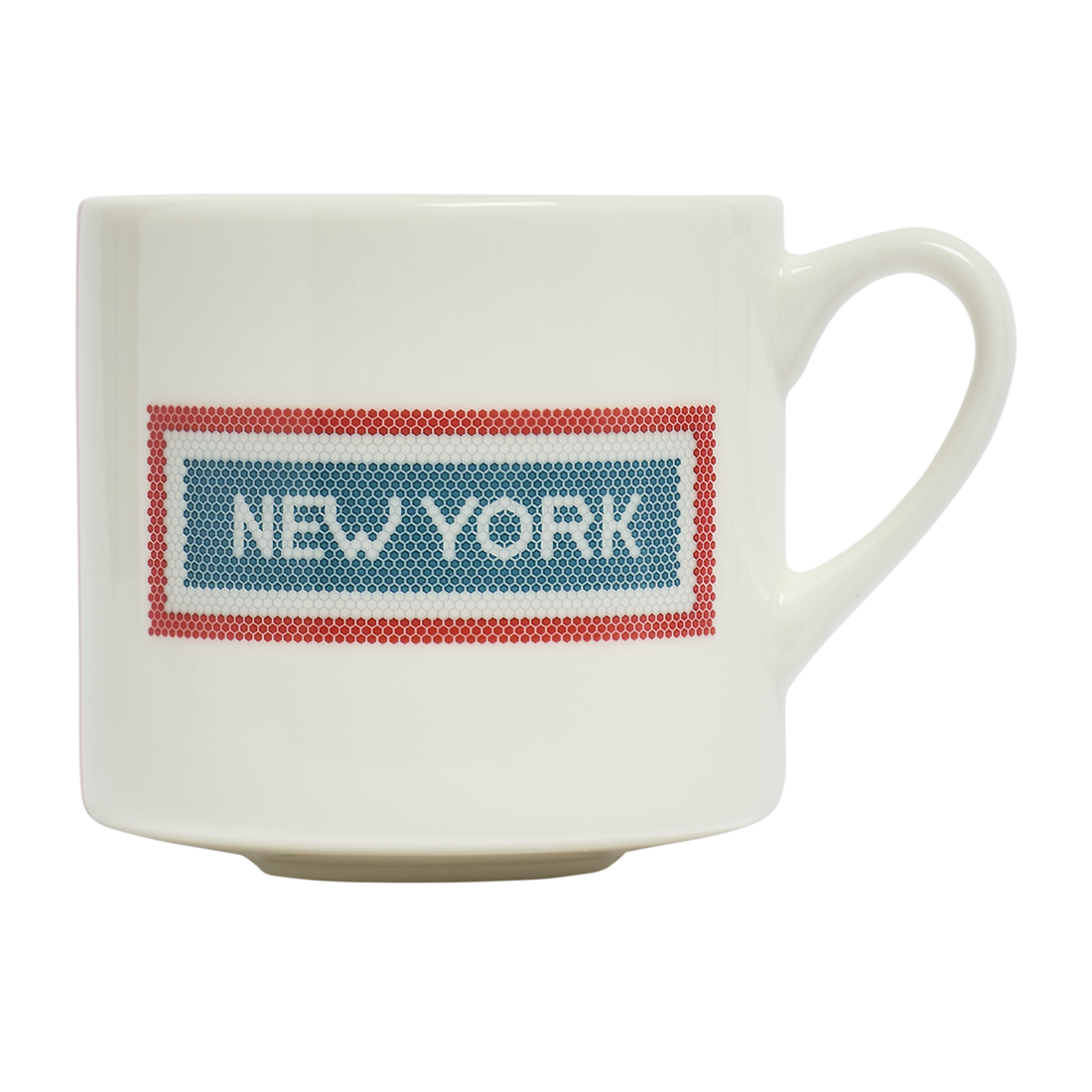 Fishs Eddy Bridge and Tunnel Tunnel Vision Mug 15oz