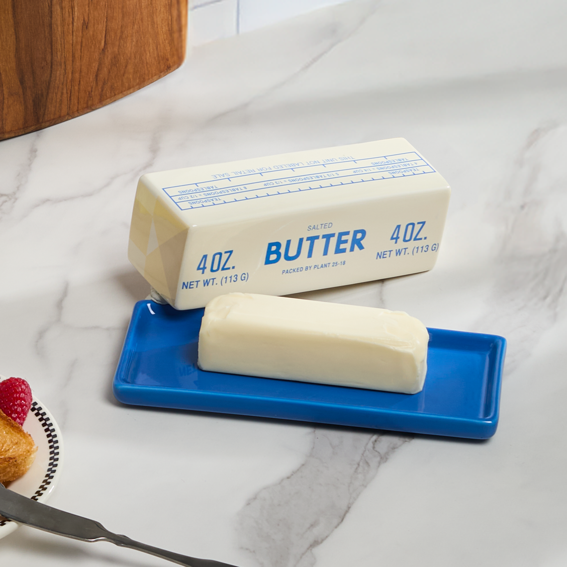 BUTTER STICK BUTTER DISH (9")