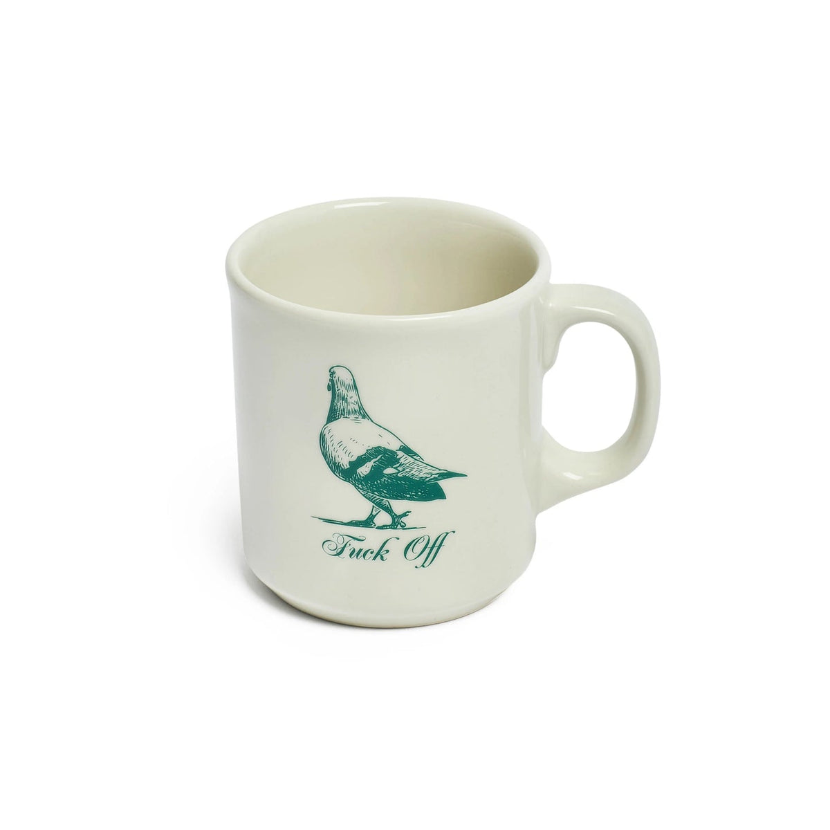 Fishs Eddy Pleasantries F- Off Mug 12 oz