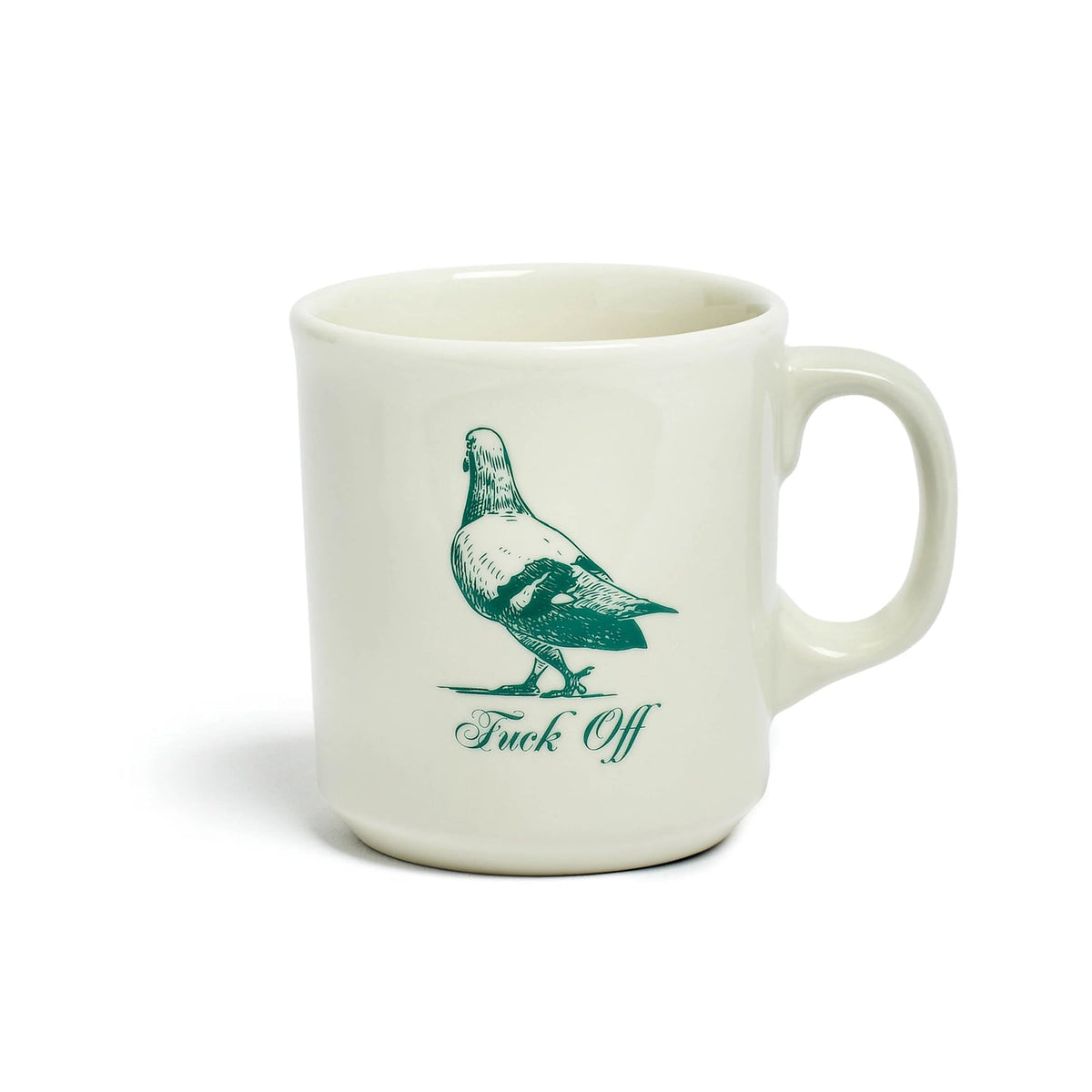 Fishs Eddy Pleasantries F- Off Mug 12 oz
