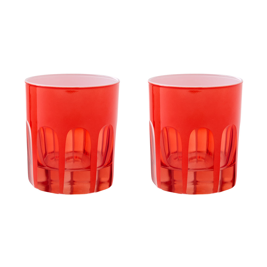Rialto Glass Old Fashioned Set/2 - Poppy