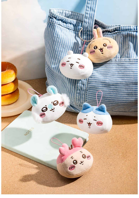 Chiikawa Mochimochi Face Plush Mascot Vol. 2 Blind Box
