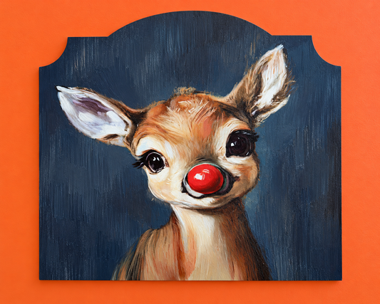 Provincial Rudolph Canvas Print, Unframed