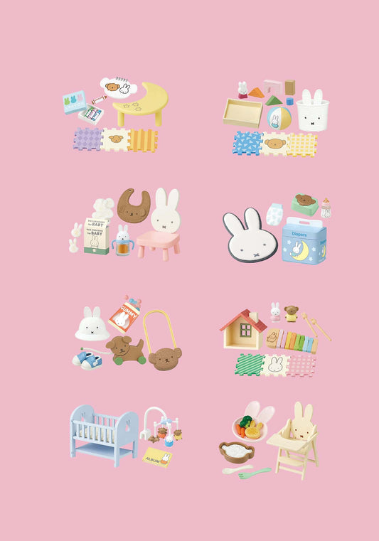 Baby Miffy Room Miniature Blind Box - Re-Ment