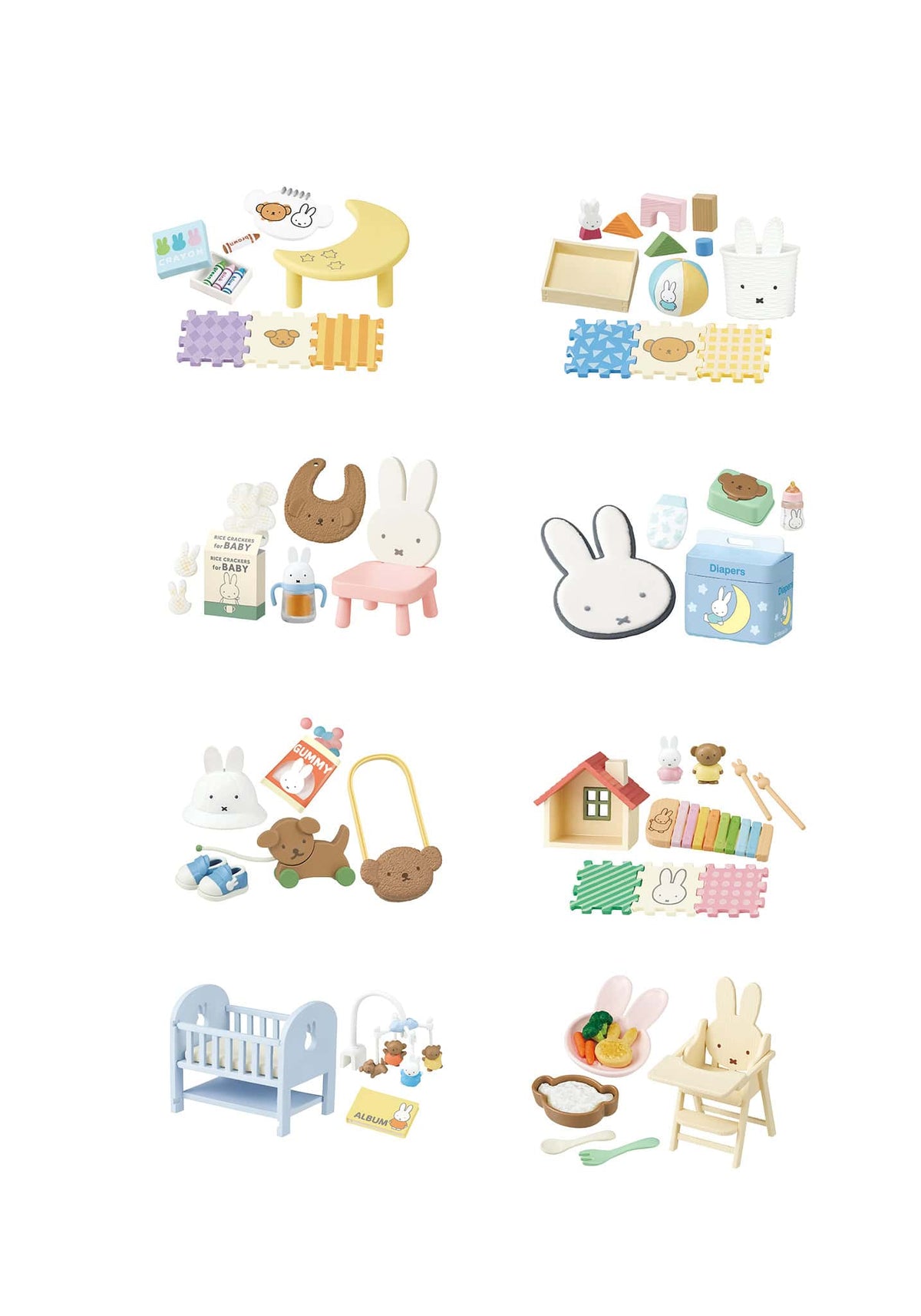 Baby Miffy Room Miniature Blind Box - Re-Ment