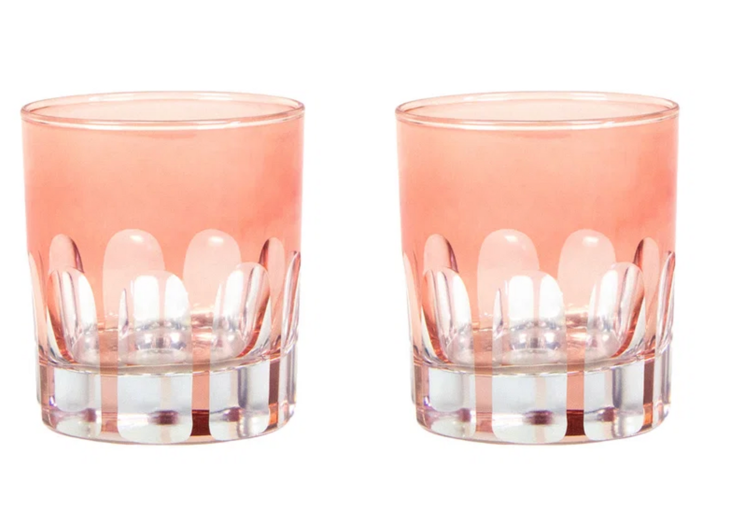 Rialto Glass Old Fashioned Set/2, Kitten