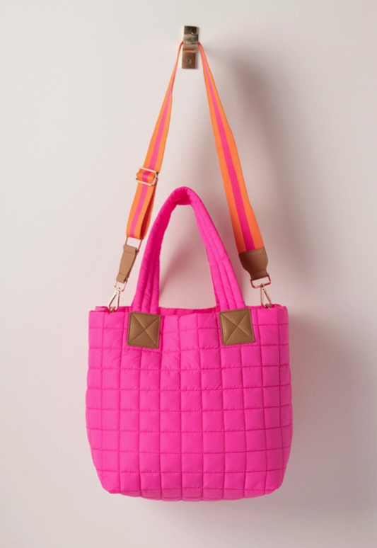Ezra Tote Bag with Adjustable Crossbody Strap