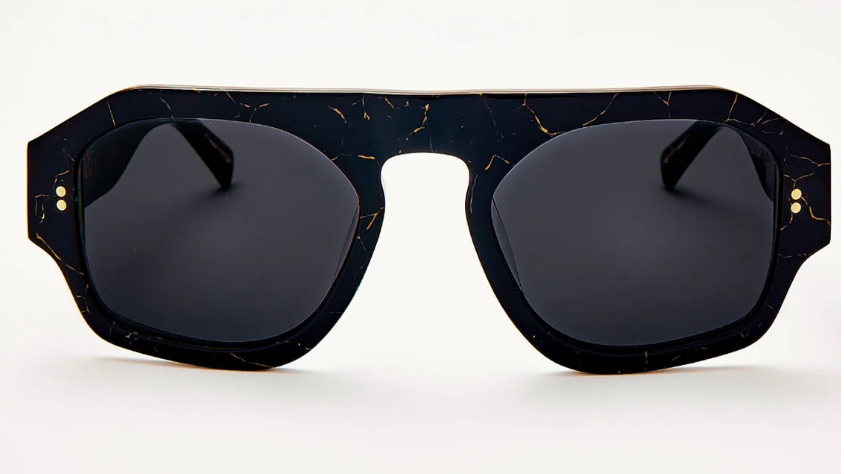 SARDINE - Louie - Nouveau Noir Aviator Sunglasses