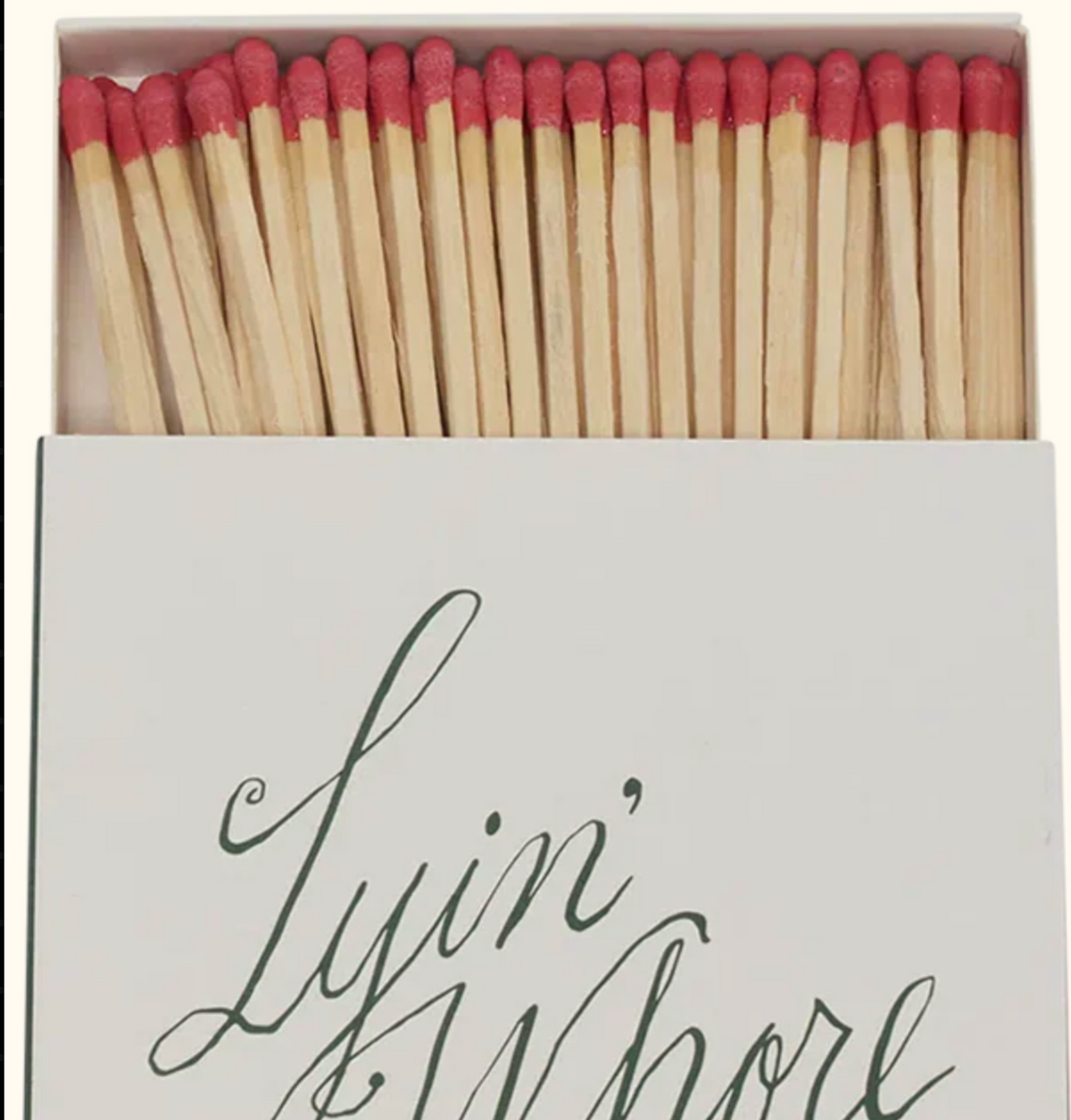Fishs Eddy Lyin' Whore Matches