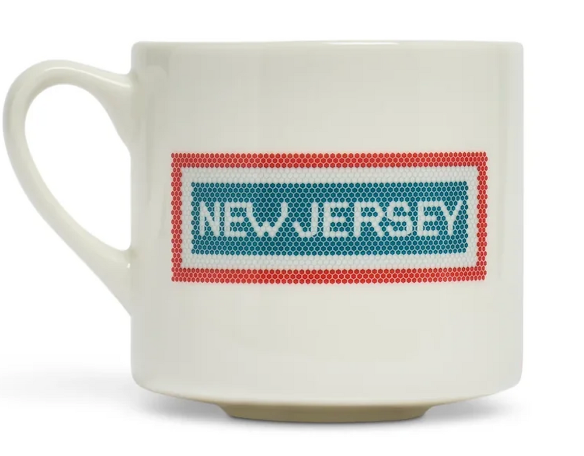 Fishs Eddy Bridge & Tunnel Tunnel Vision Mug 15 oz