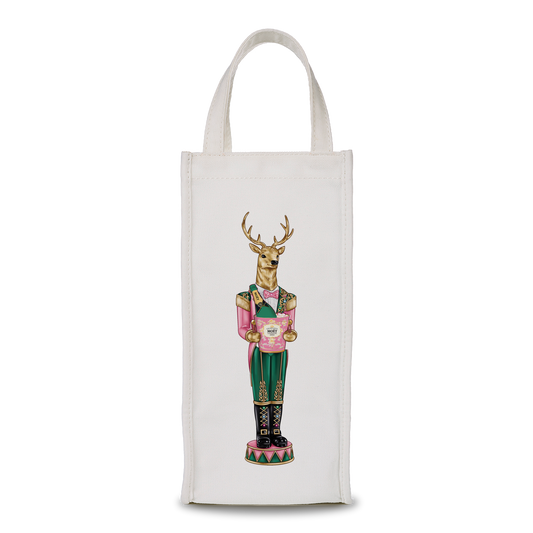Reindeer Champ Holiday Wine Gift Bag