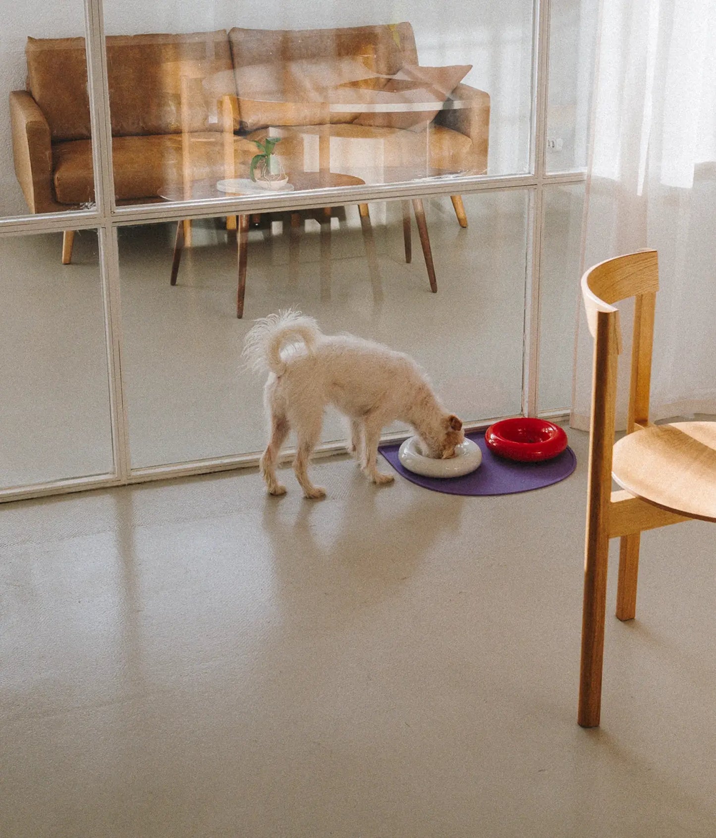 Lilac protective mat