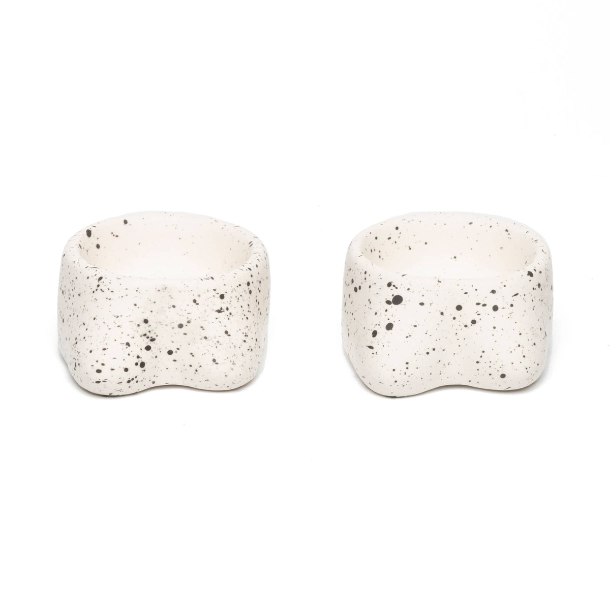 Mini Tits Candle Holders, White, Set of 2