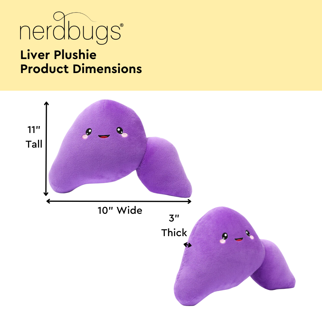 Liver Plush Organ - Go on, liver little!