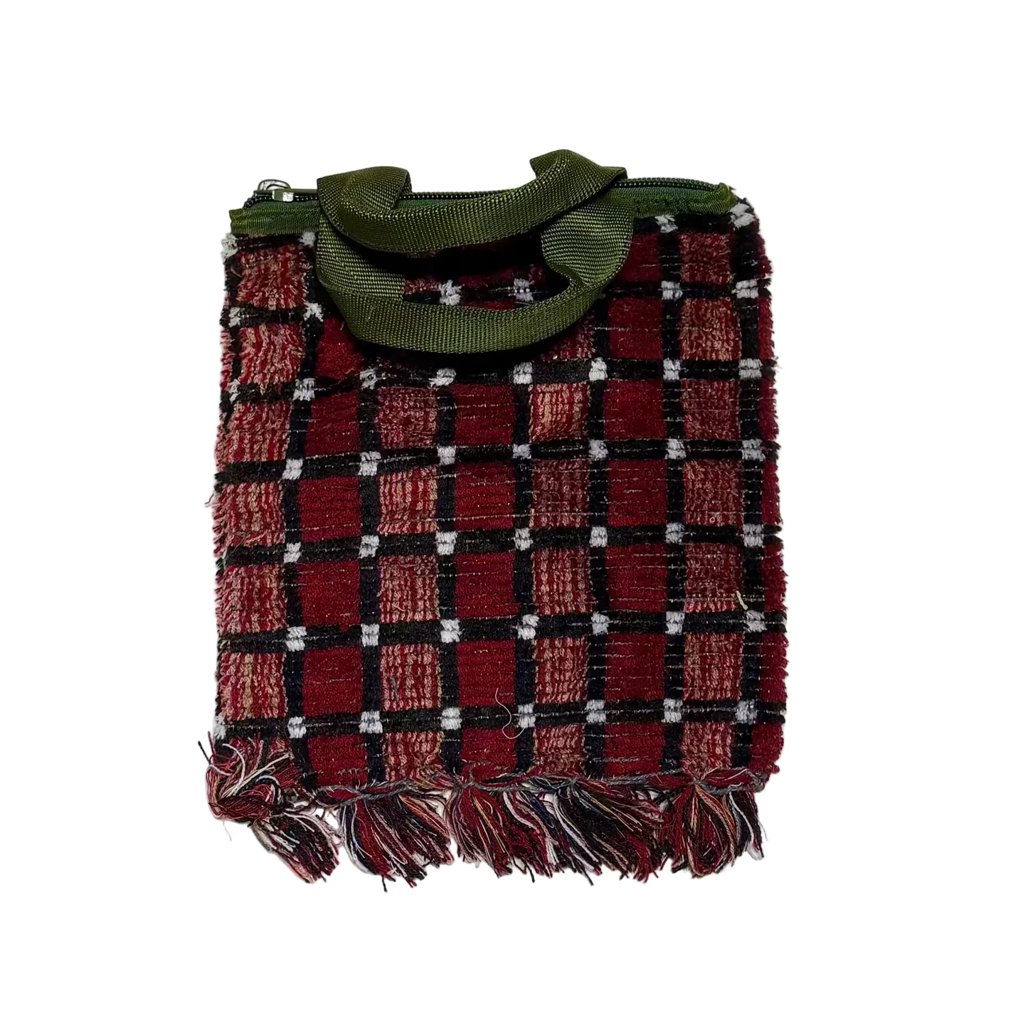 TRUCK SEAT FABRIC SMALL TOTE