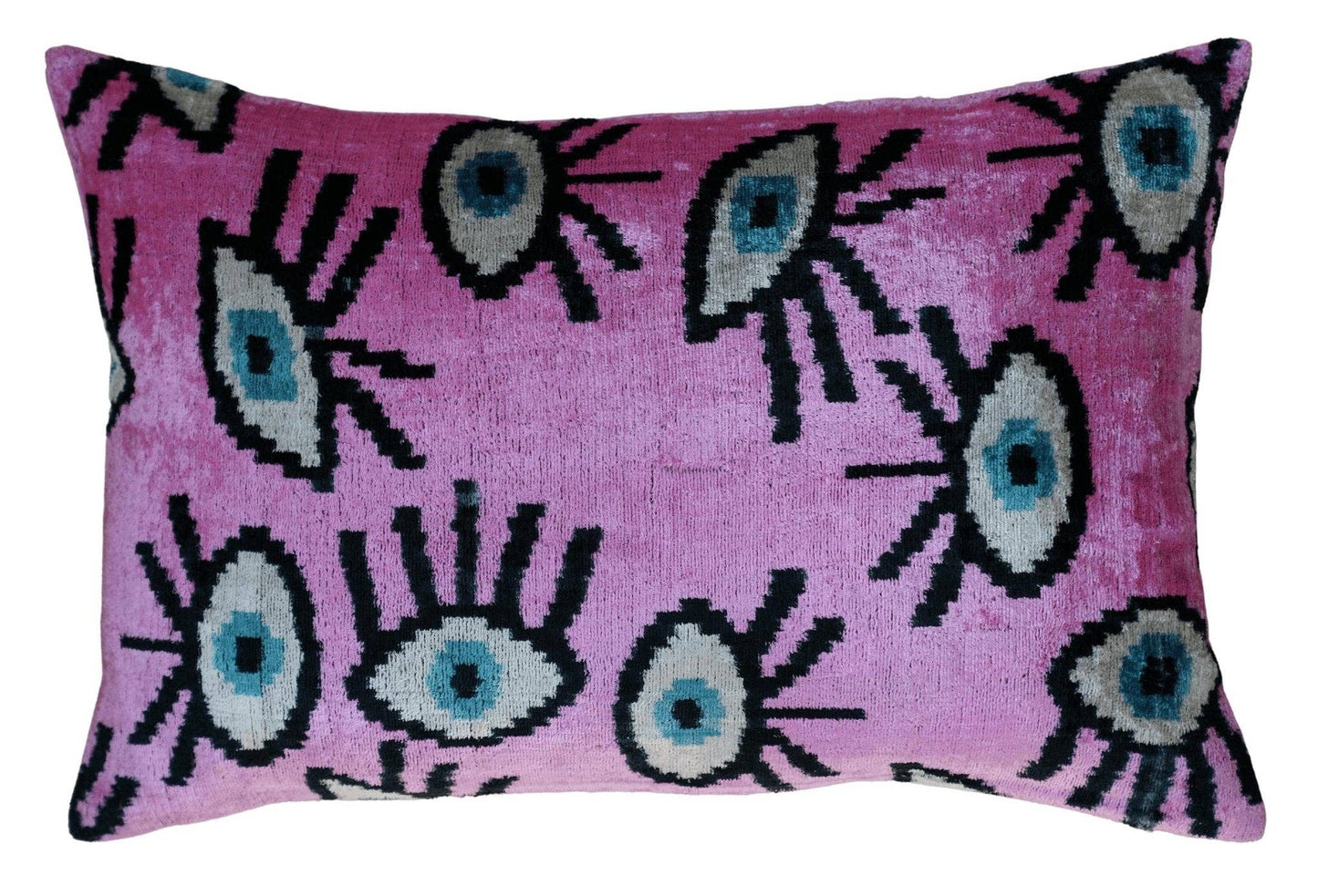 Canvello Handmade Luxury Velvet Silk Evil Eye