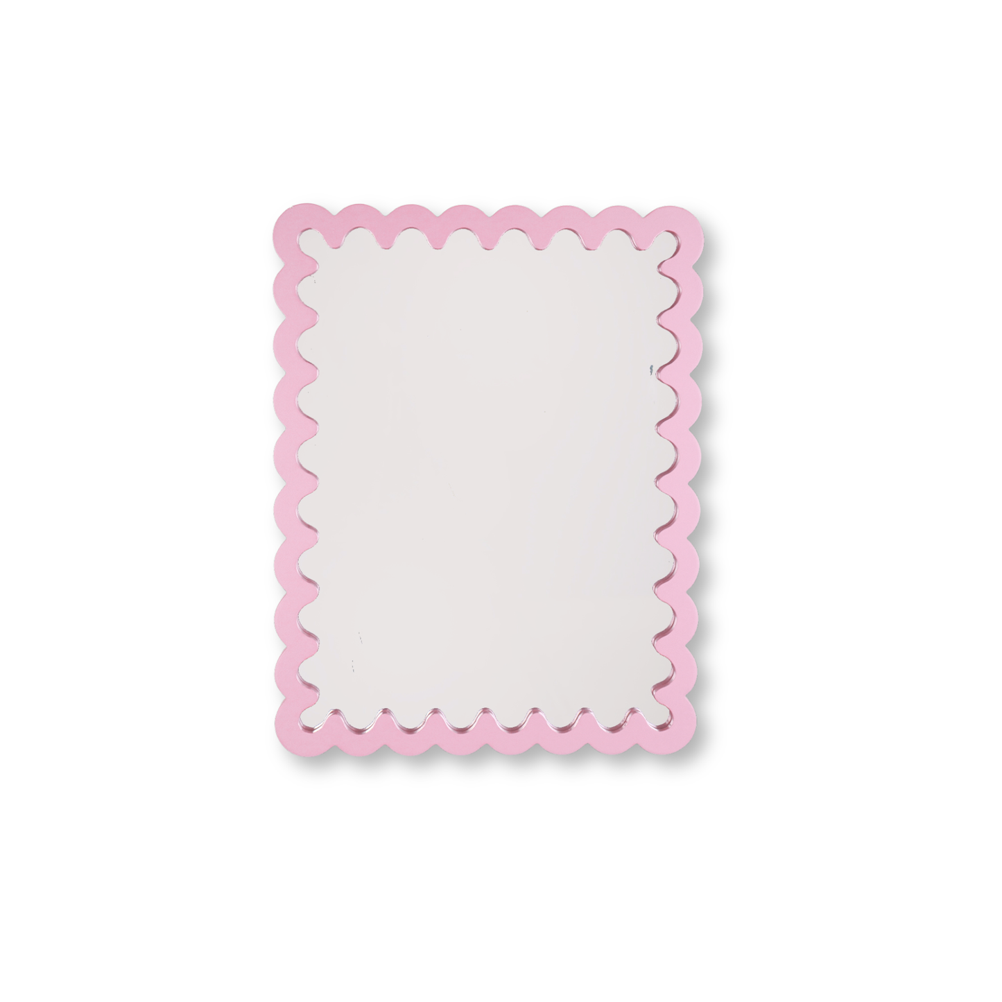 Mirror - Wavey - Light Pink - MDF - 24x33x1.5cm