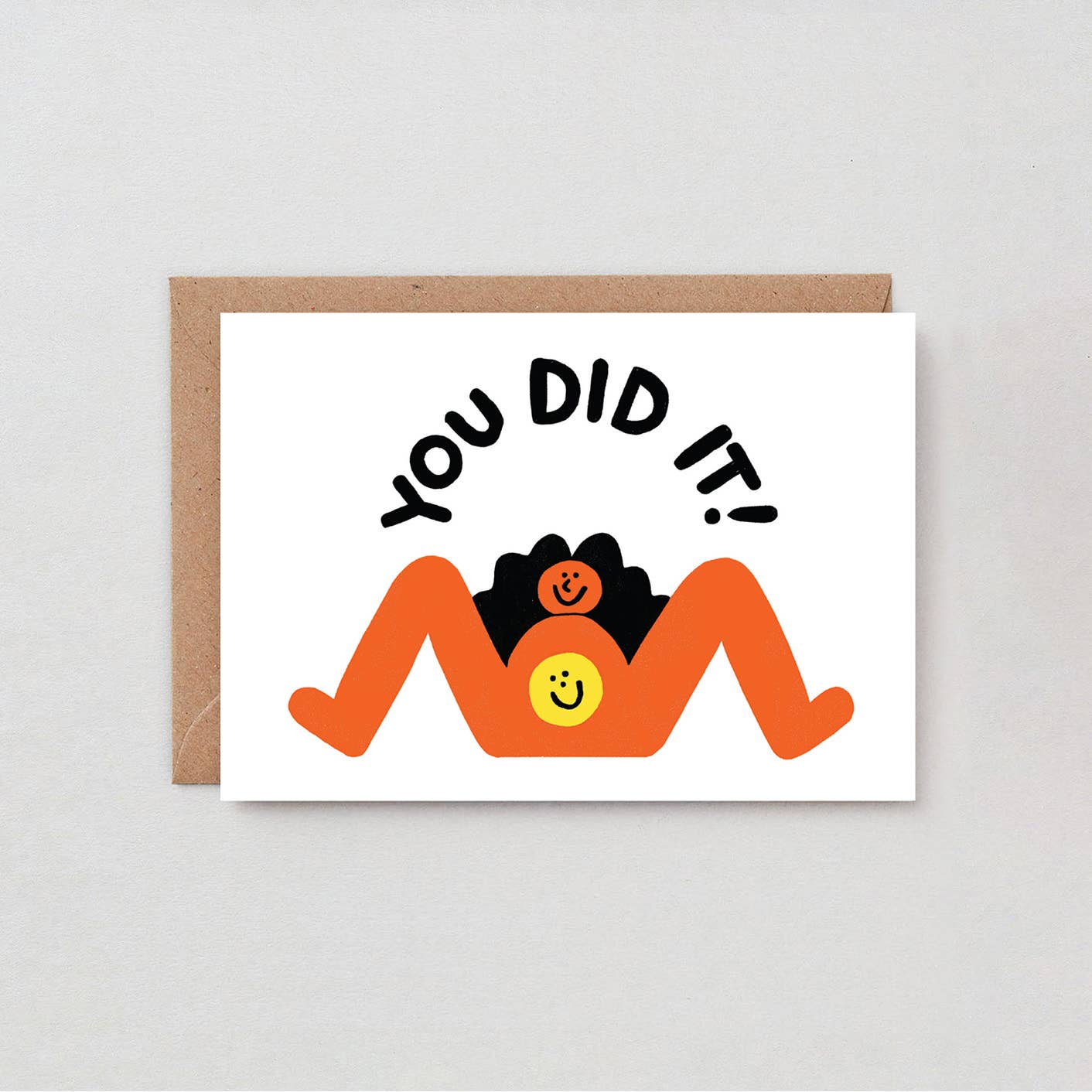 You Did It! New Baby Greetings Card
