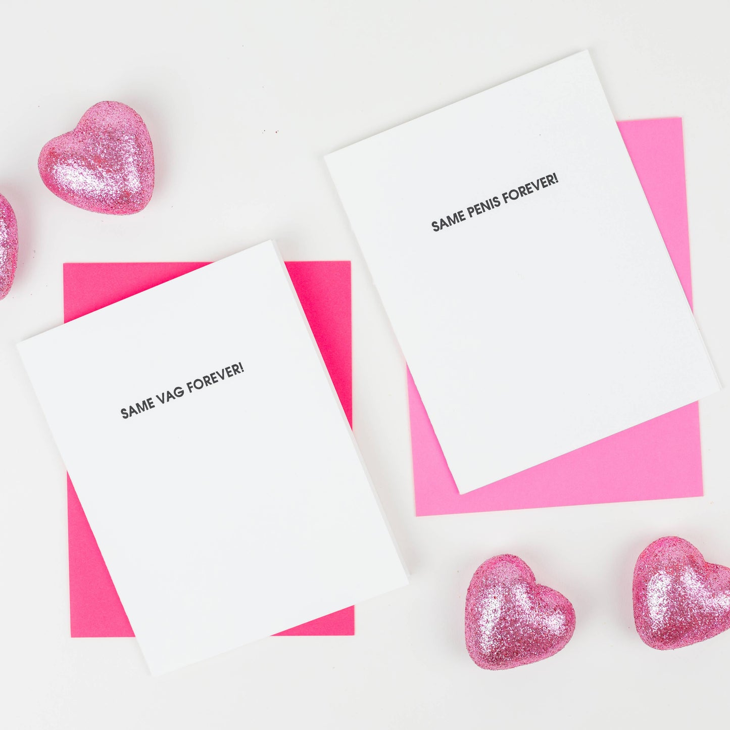 Same Penis Forever - Engagement | Wedding - Letterpress Card