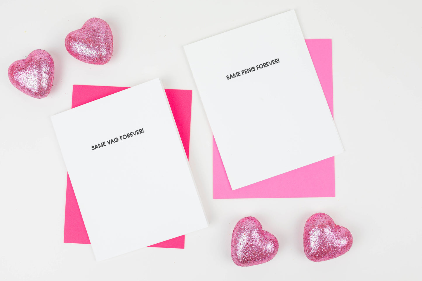 Same Vag Forever - Engagement | Wedding - Letterpress Card