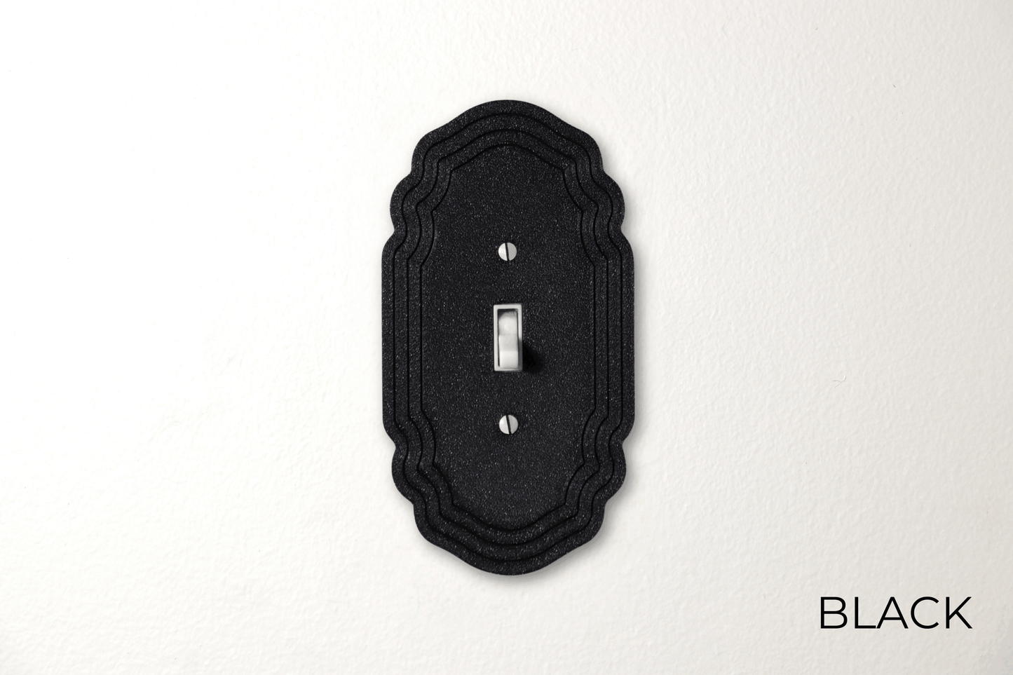 Victorian Heritage Light Switch Cover, Traditional Plate