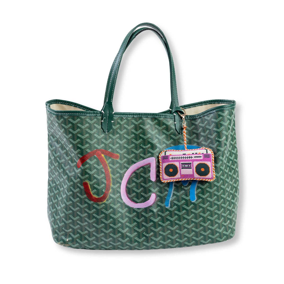 Pink Boombox - Bag Charm